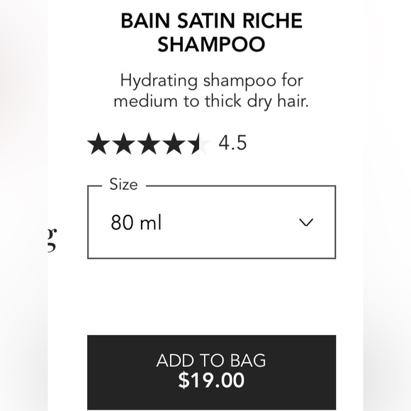 Kerastase nutritive fine to medium dry hair care set - Picture 6 of 8